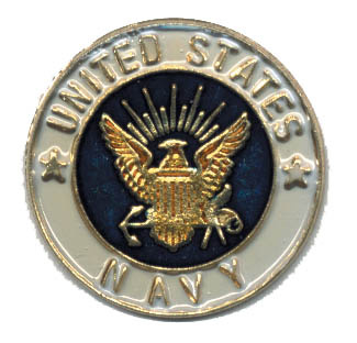 pin 1946 Round United States Navy